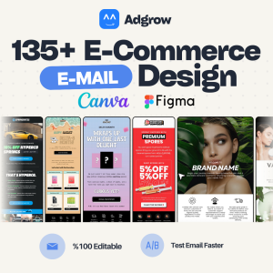 135 Editable E-commerce Mail Designs