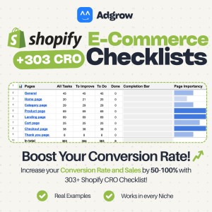 303 Shopify Checklist